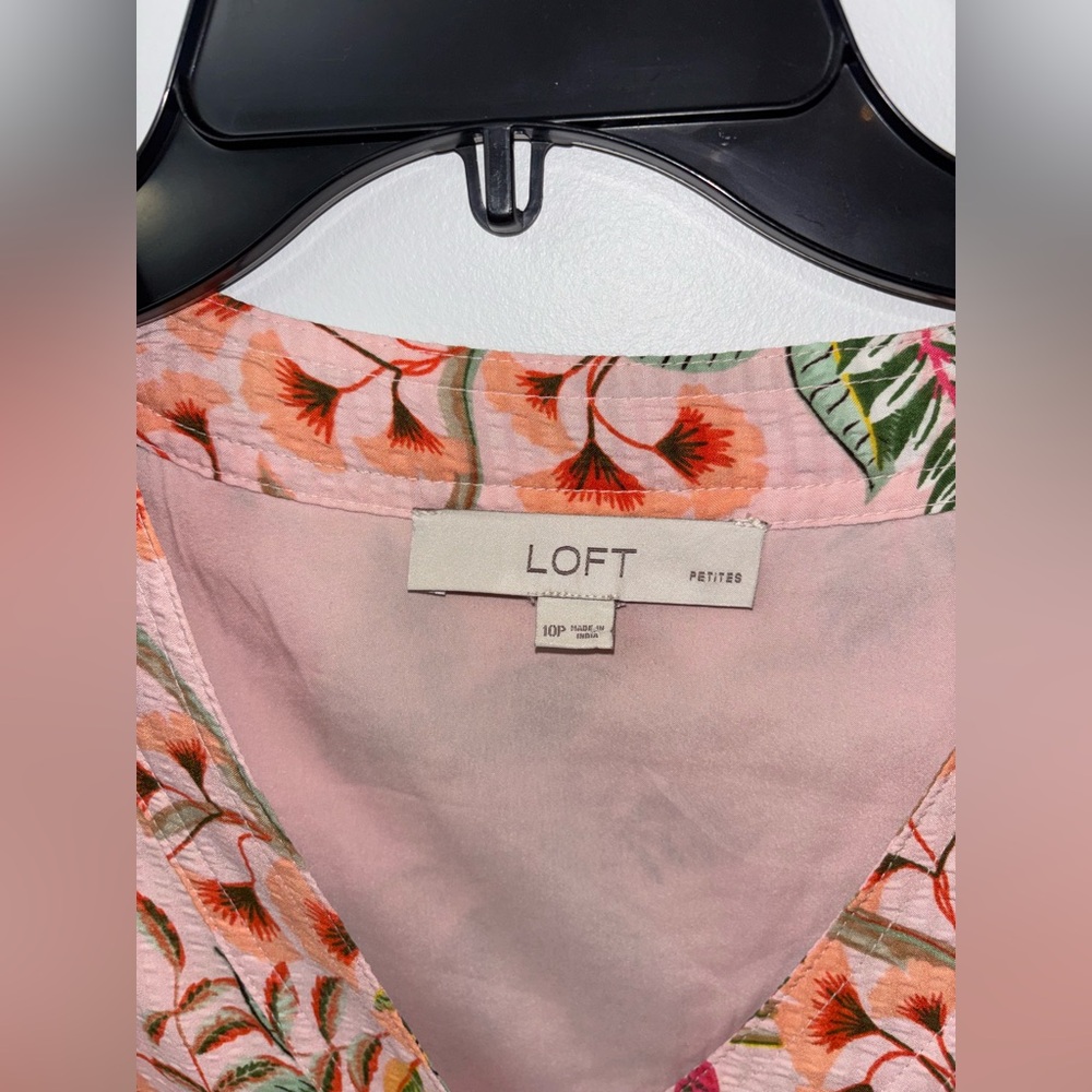 Loft floral midi dress - Picture 6 of 6